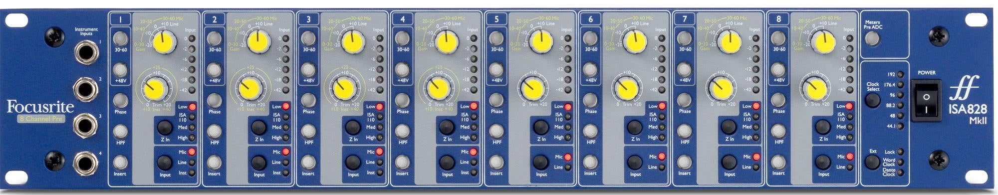 Focusrite ISA 828 MkII Microphone Preamp
