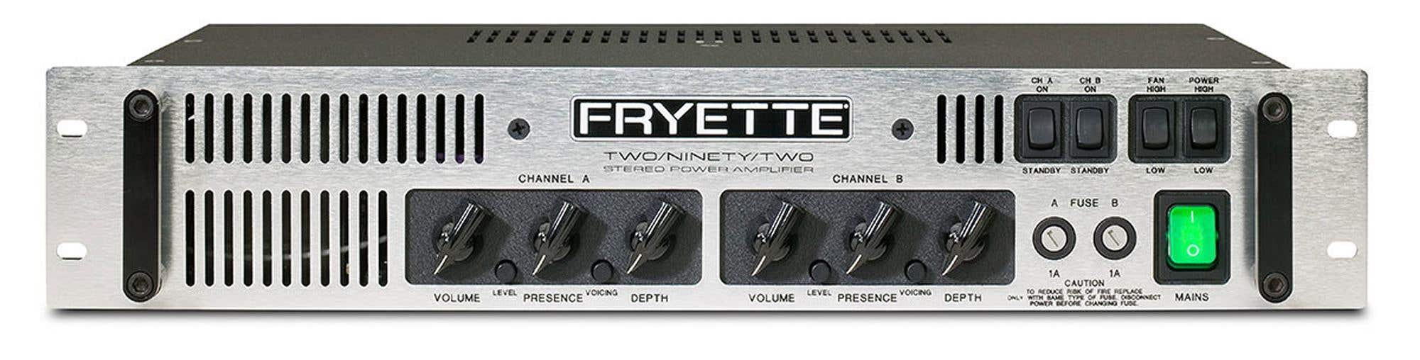 Fryette Two Ninety Two Power Amplifier 2 x 90 Watts