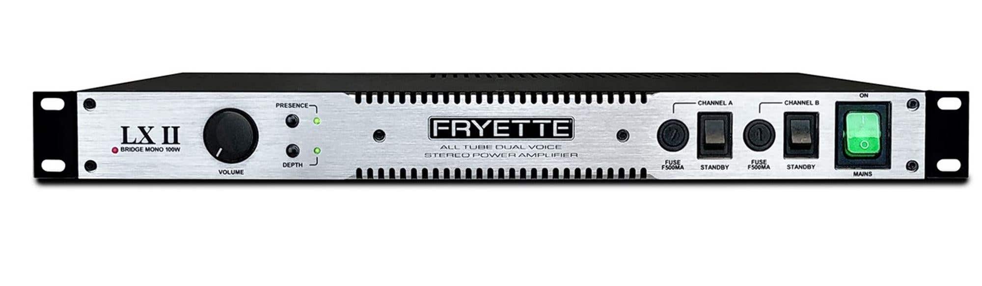 Fryette LX II Stereo Tube Power Amplifier 2x50 Watts