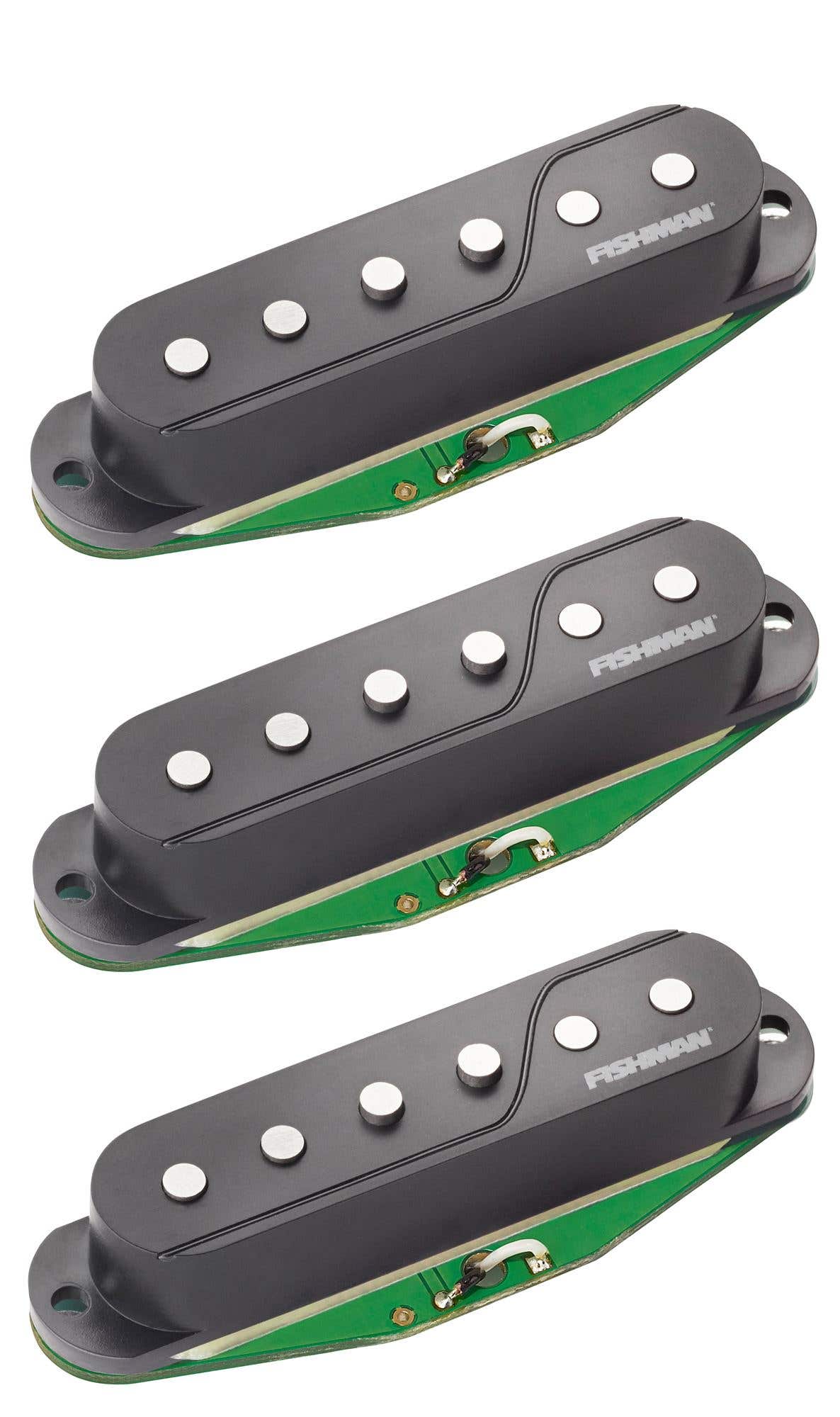 Fishman Fluence SingleWidth Strat Guitar Pickup Set