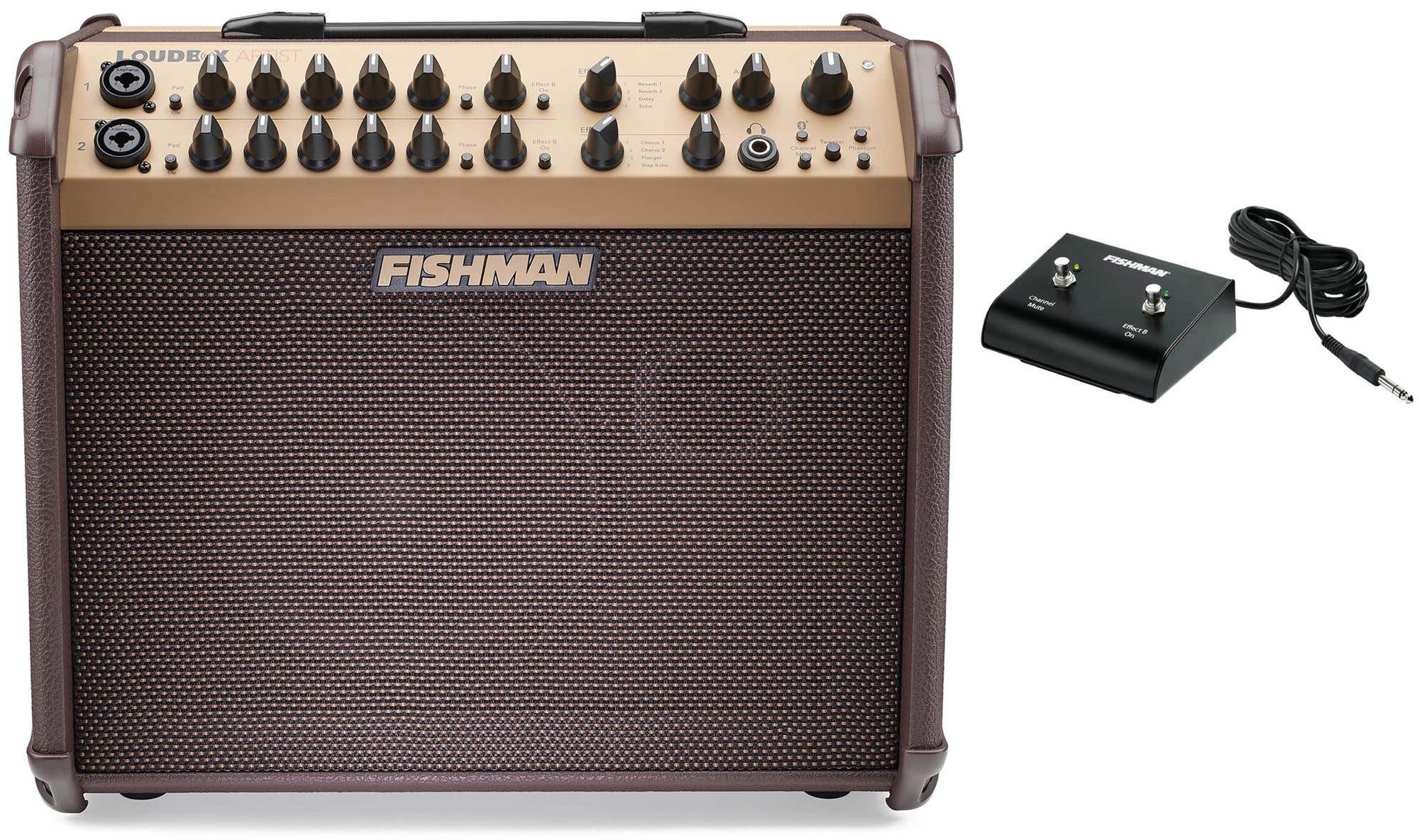 Fishman Loudbox Artist Bluetooth Combo Amplifier with Free Footswitch