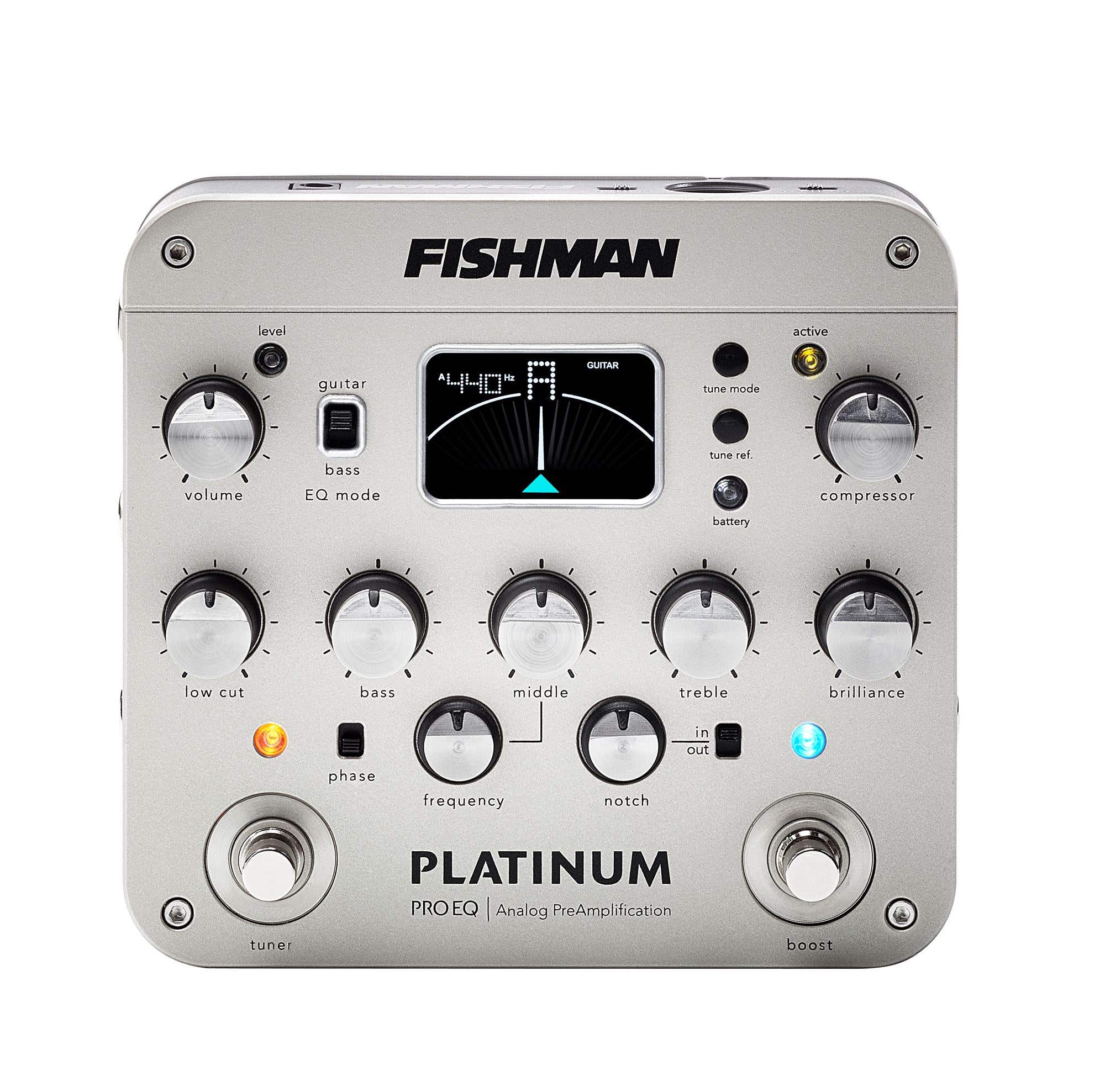 Fishman Platinum Pro EQ/DI Acoustic Guitar Preamp