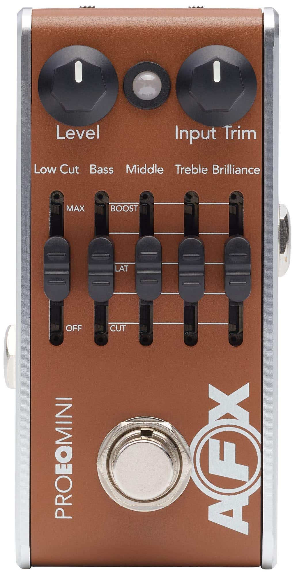 Fishman AFX Pro EQ Mini Acoustic Preamp and EQ Pedal