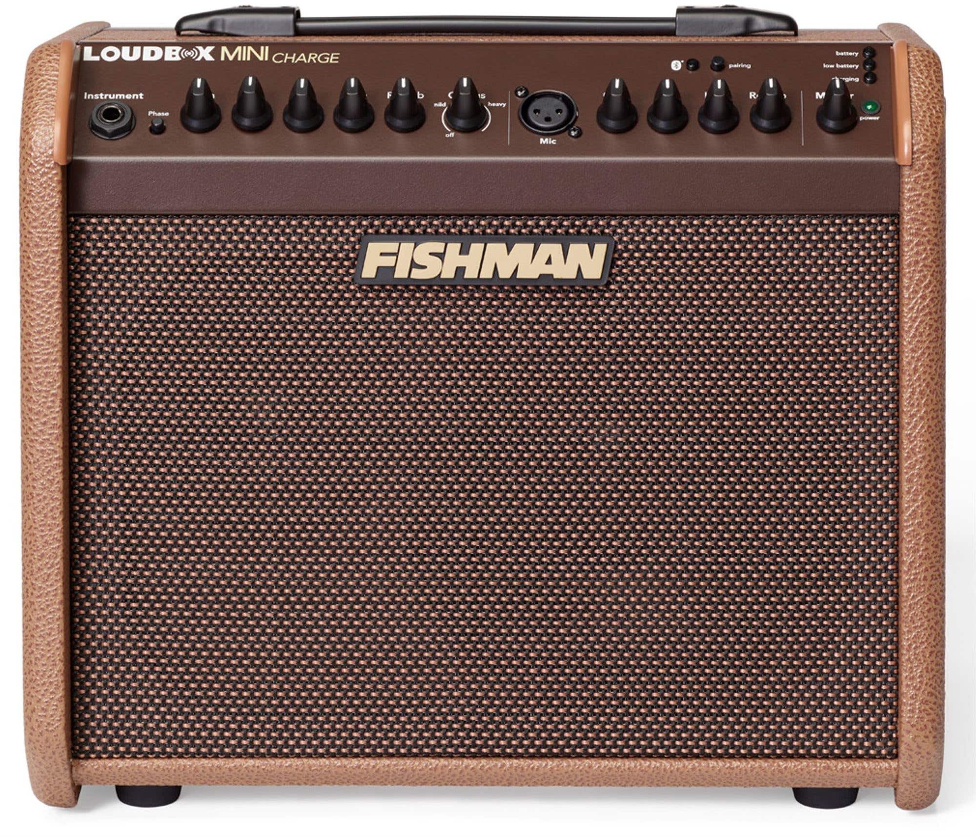 Fishman Loudbox Mini Charge Battery Powered Acoustic Guitar Amplifier
