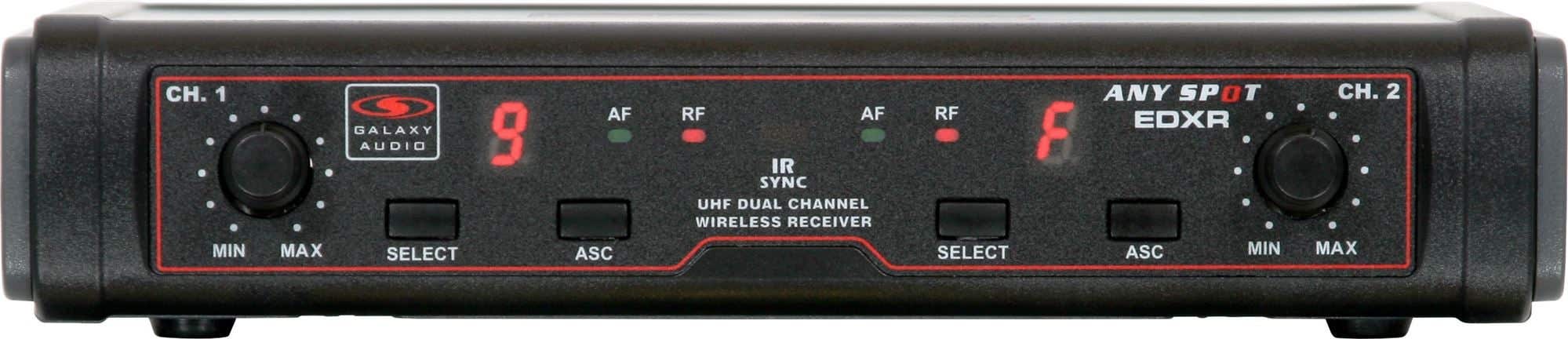 Galaxy EDXR Dual Channel Wireless Receiver
