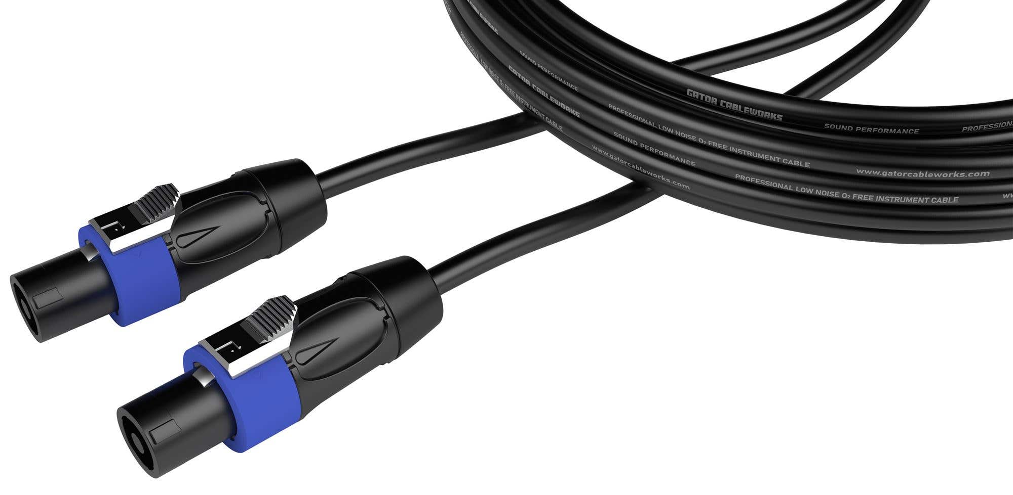 Gator Cableworks Composer Twist Lock Connector Speaker Cable 10'