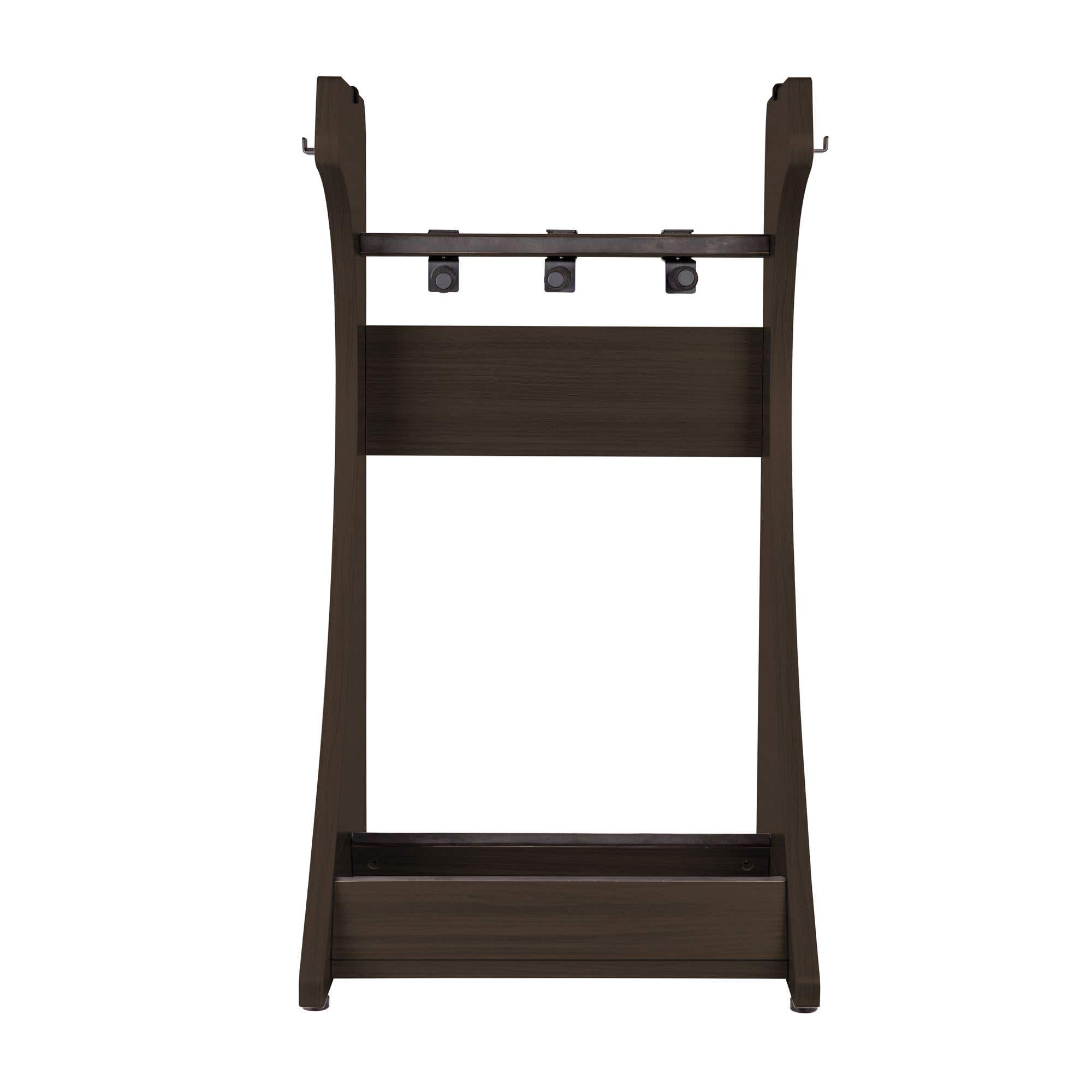 Gator GFW-ELITEGTR3RK-BRN Three Electric/Acoustic Guitar Rack Brown