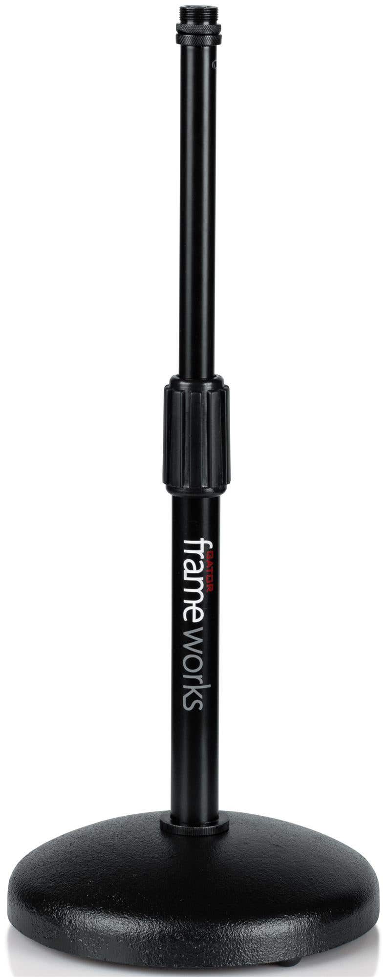 Gator Frameworks GFW-MIC-0501 Round Base Desktop Mic Stand