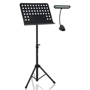 Gator GFW-MUS-0500 Music Stand with LED Lamp