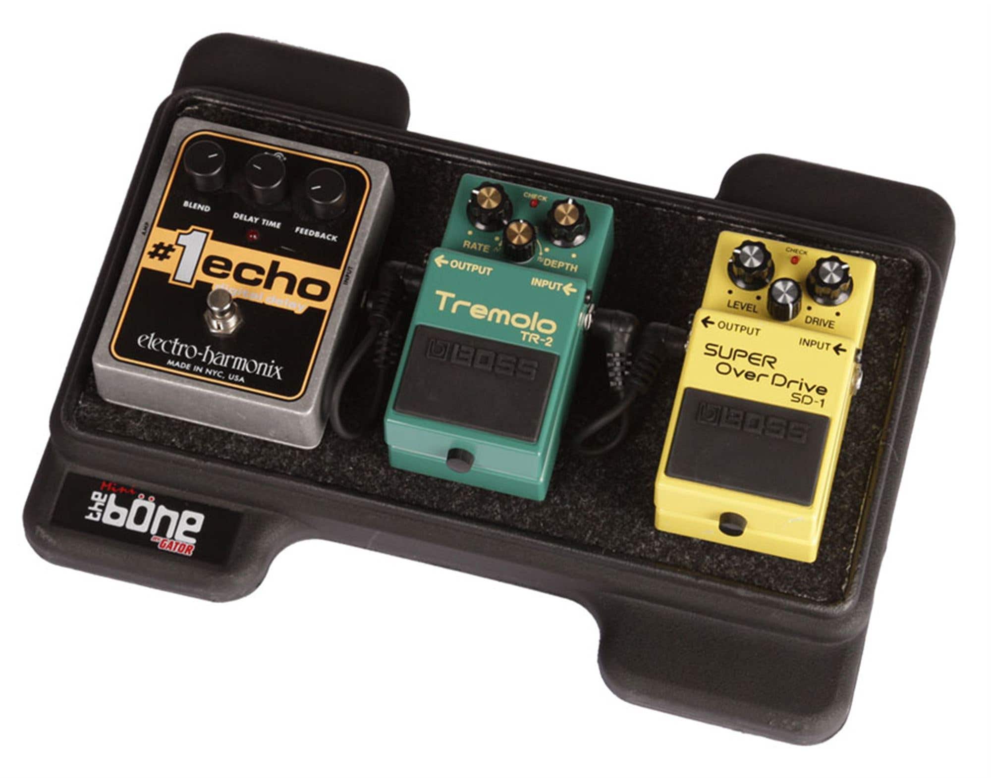 Gator G-MiniBone Pedal Board with Carrying Bag 