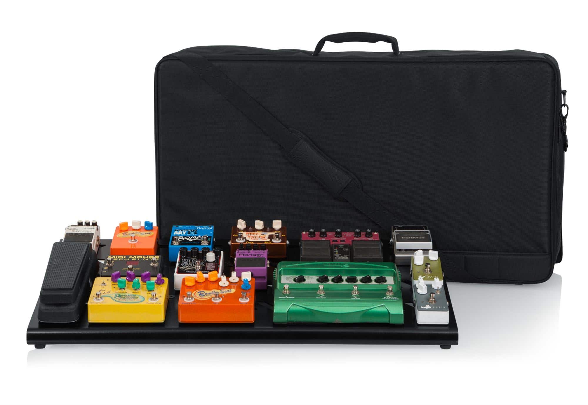 Gator GPBXBAK1 Black Aluminum XL Pedalboard with Bag