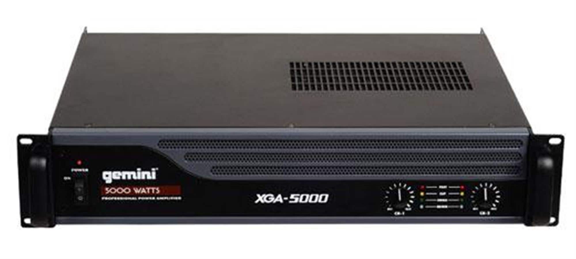 Gemini XGA5000 5000 Watt Professional Power Amplifier