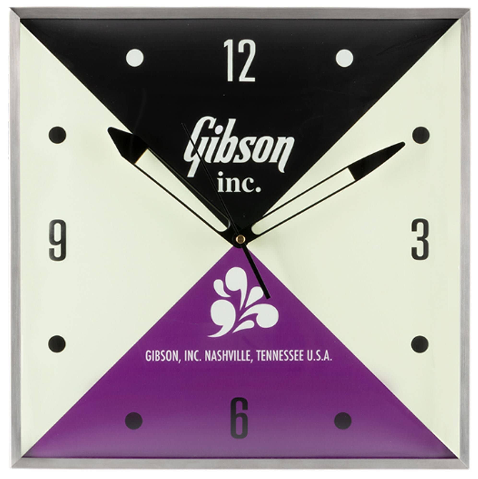 Gibson Vintage Lighted Wall Clock Gibson Inc