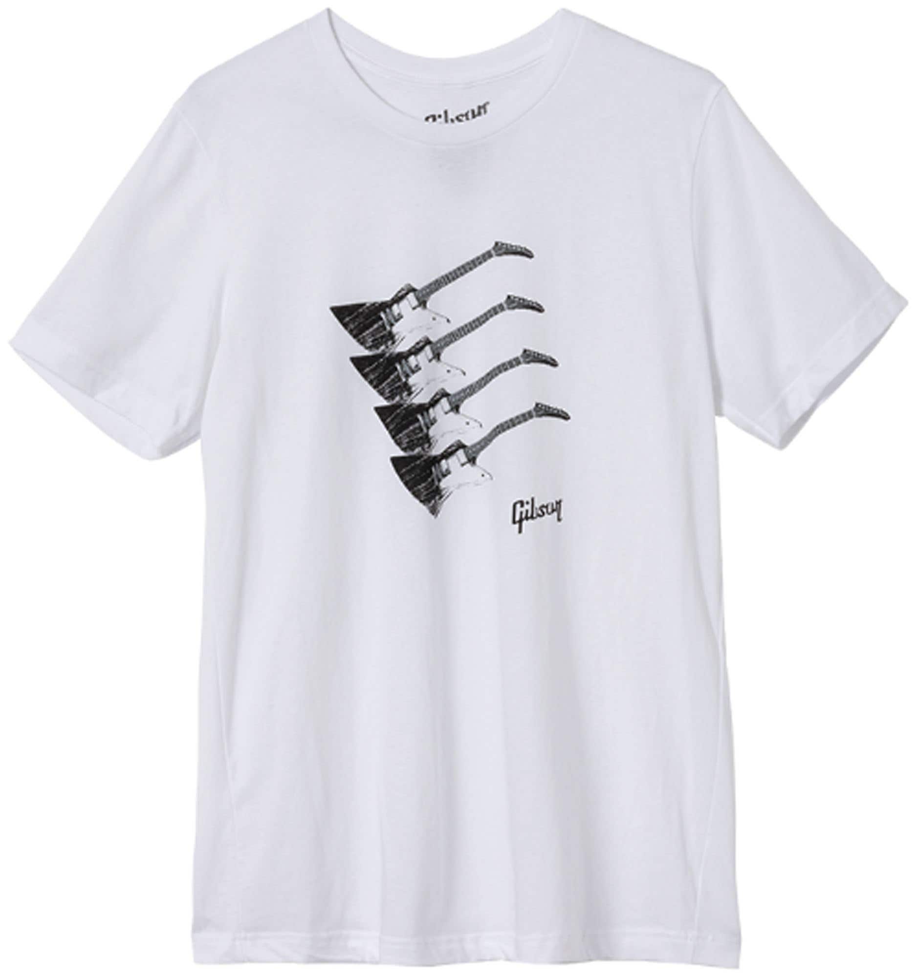 Gibson Four Explorers T-Shirt White
