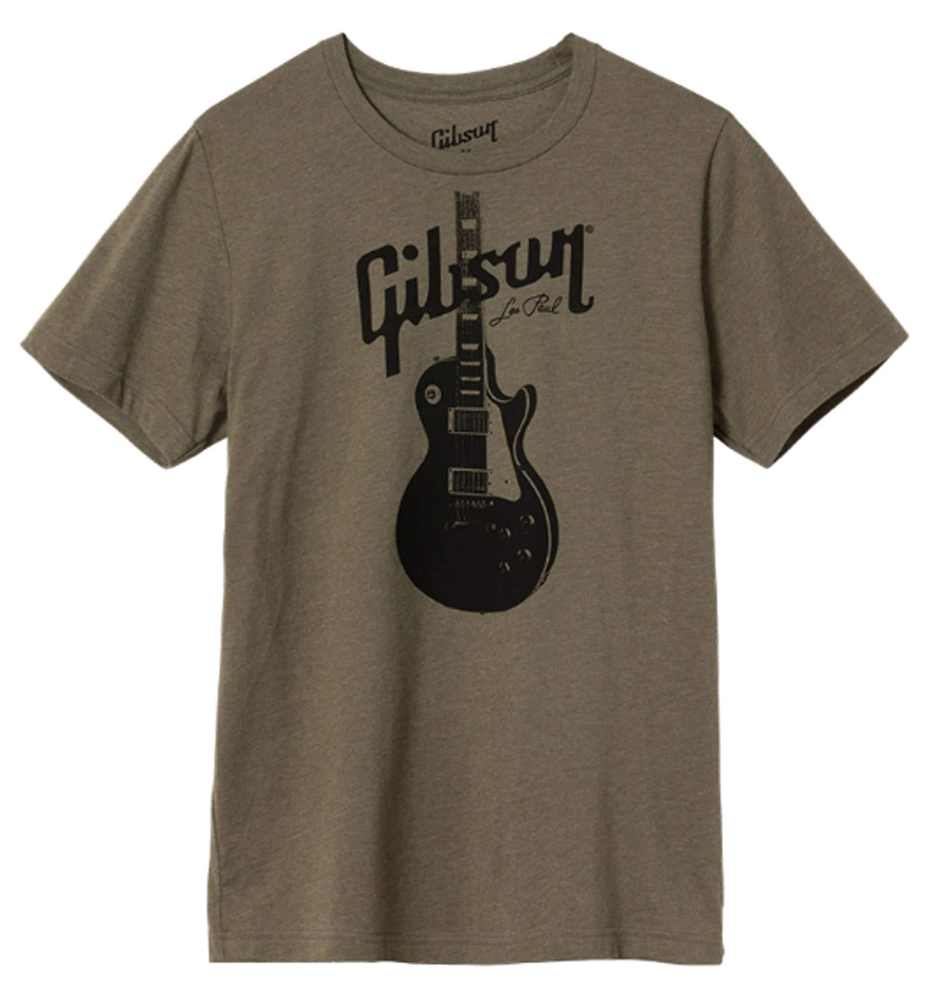 Gibson Les Paul T-Shirt Olive Green