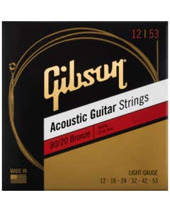 Gibson SAG-BRW 80/20 Bronze Acoustic Guitar Strings