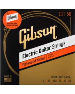 Gibson Flatwound Electric Guitar Strings