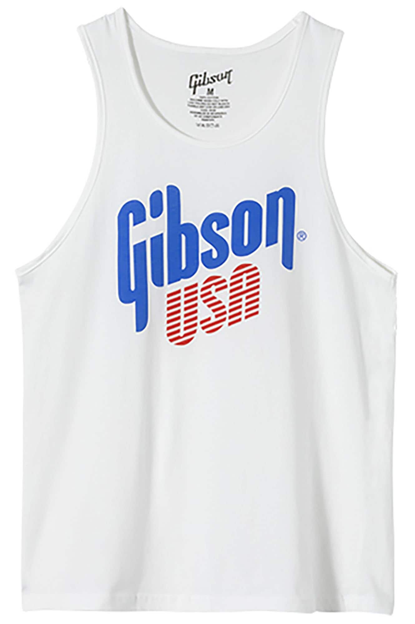 Gibson USA Tank Tee White