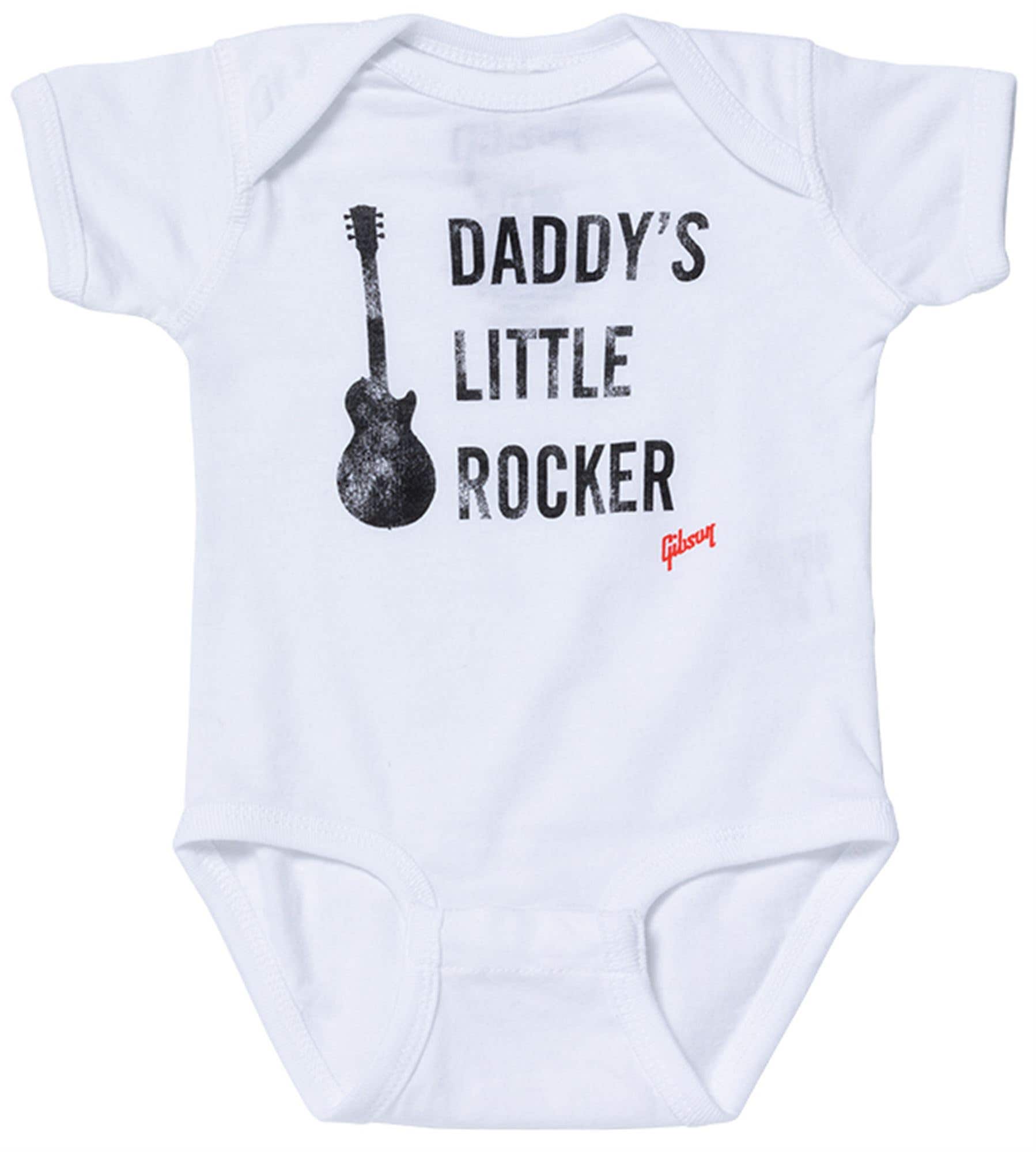 Gibson Daddys Little Rocker LP Onesie White
