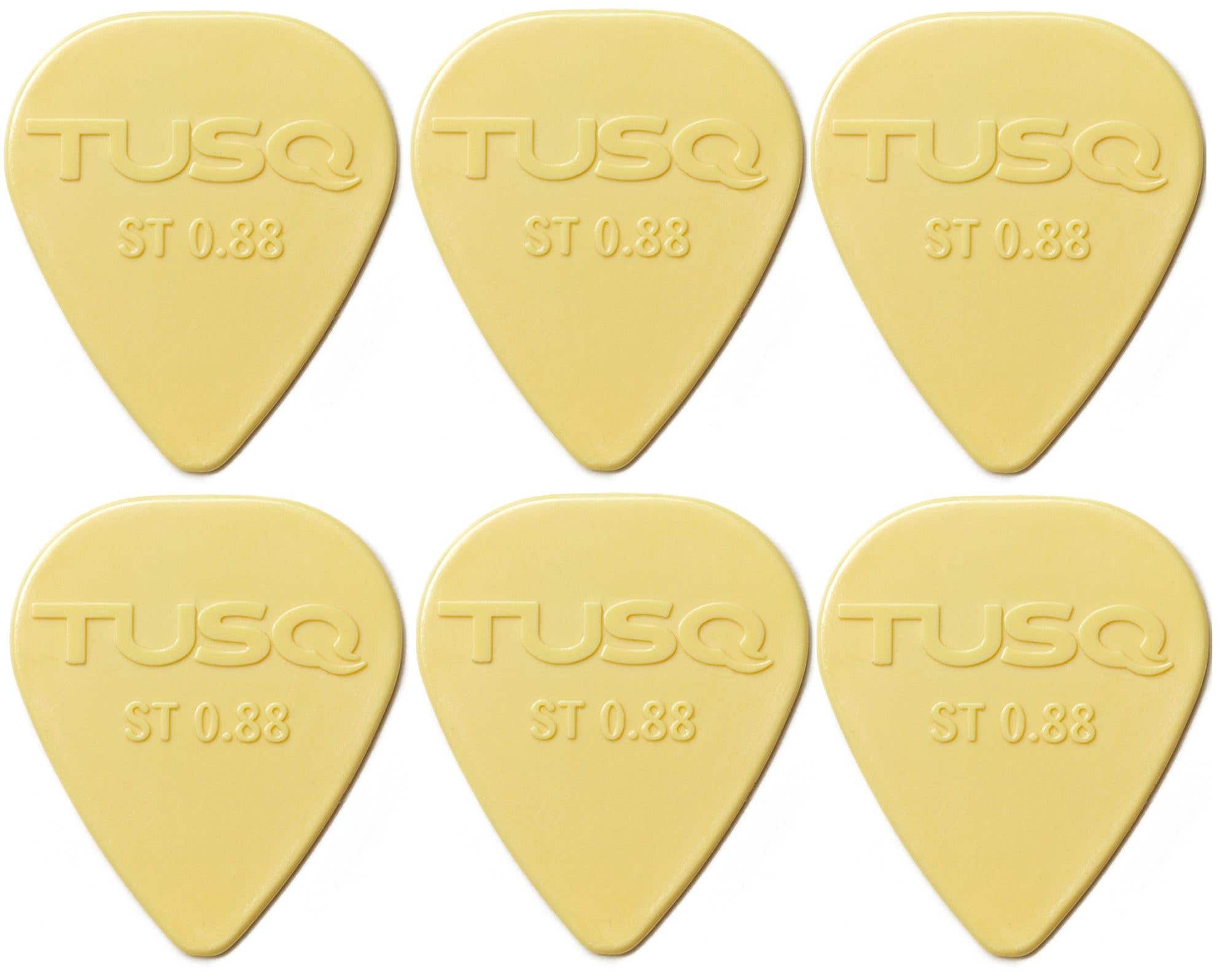 Graph Tech PQP0088 TUSQ Standard Picks .88 mm 6 Pack