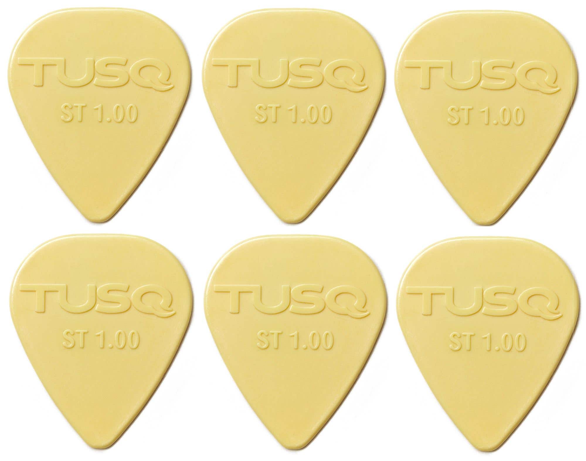 Graph Tech PQP0100 TUSQ Standard Picks 1.0 mm 6 Pack