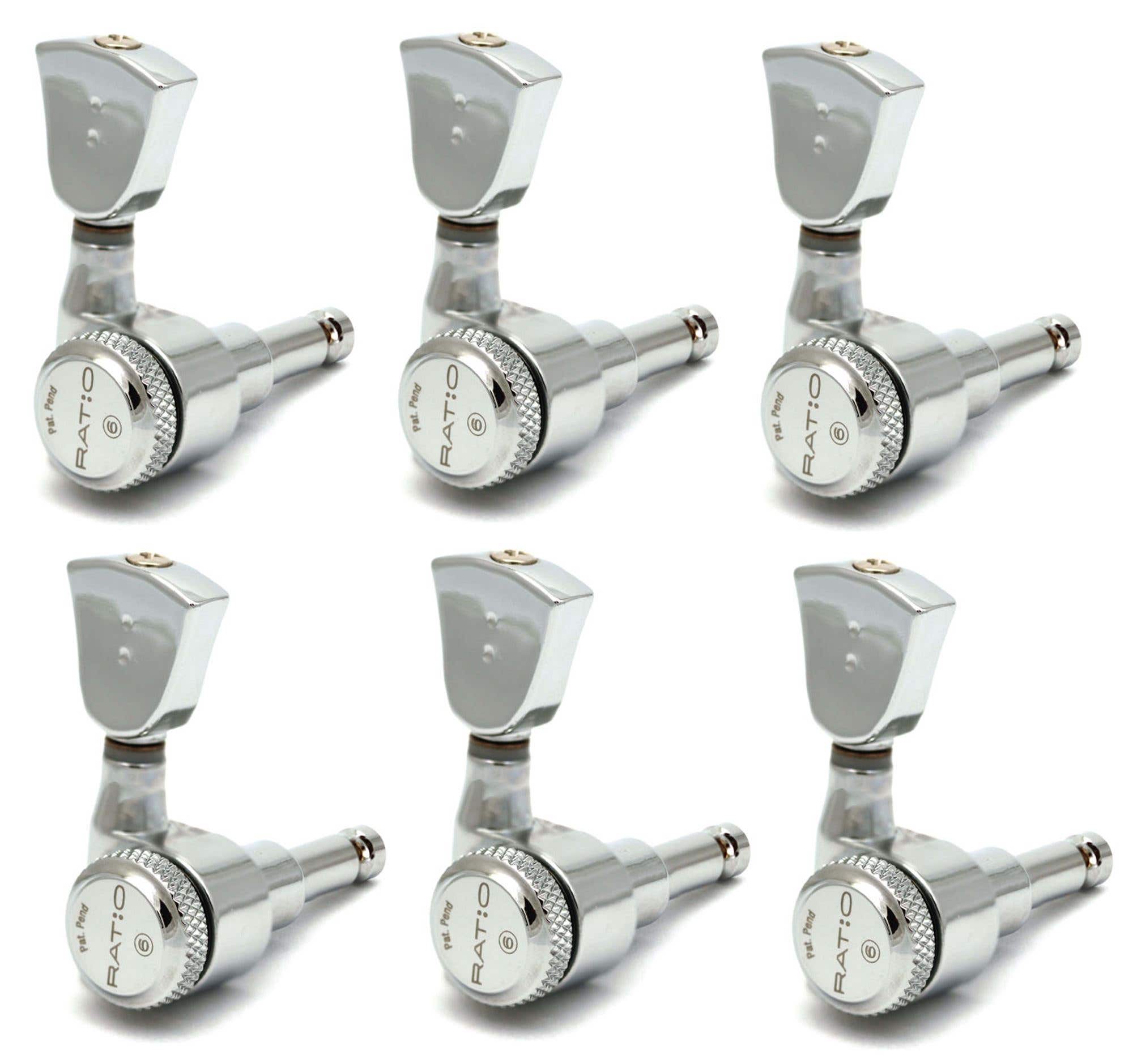 Graph Tech PRL8341 Ratio Locking Electric Guitar Tuners 3x3