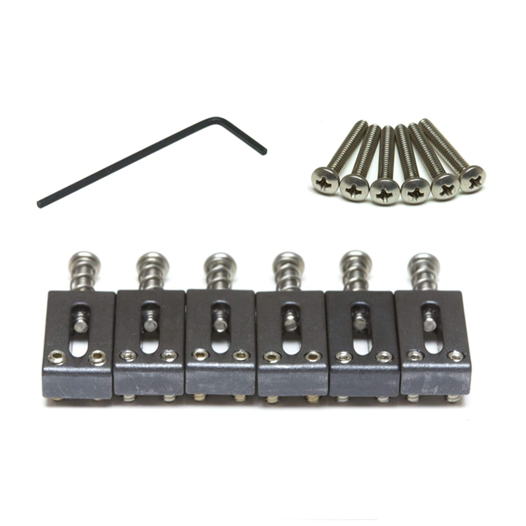 Graph Tech String Saver Guitar Strat/Tele Replacement Saddles 2 1/16"