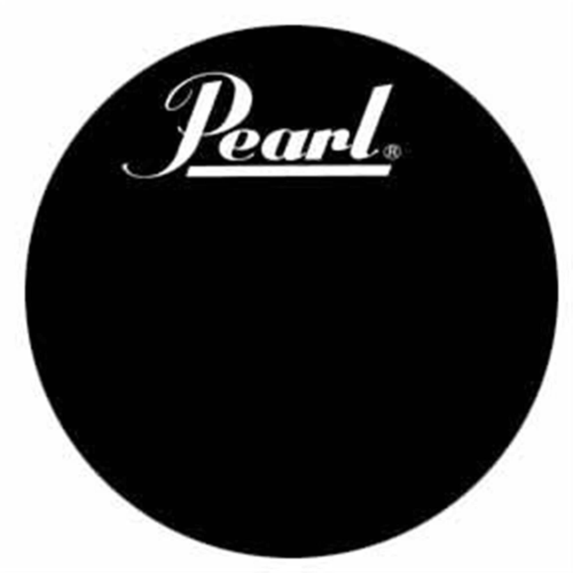 Pearl PTH22PL ProTone Black Logo Bass Drum Head 22 Inch