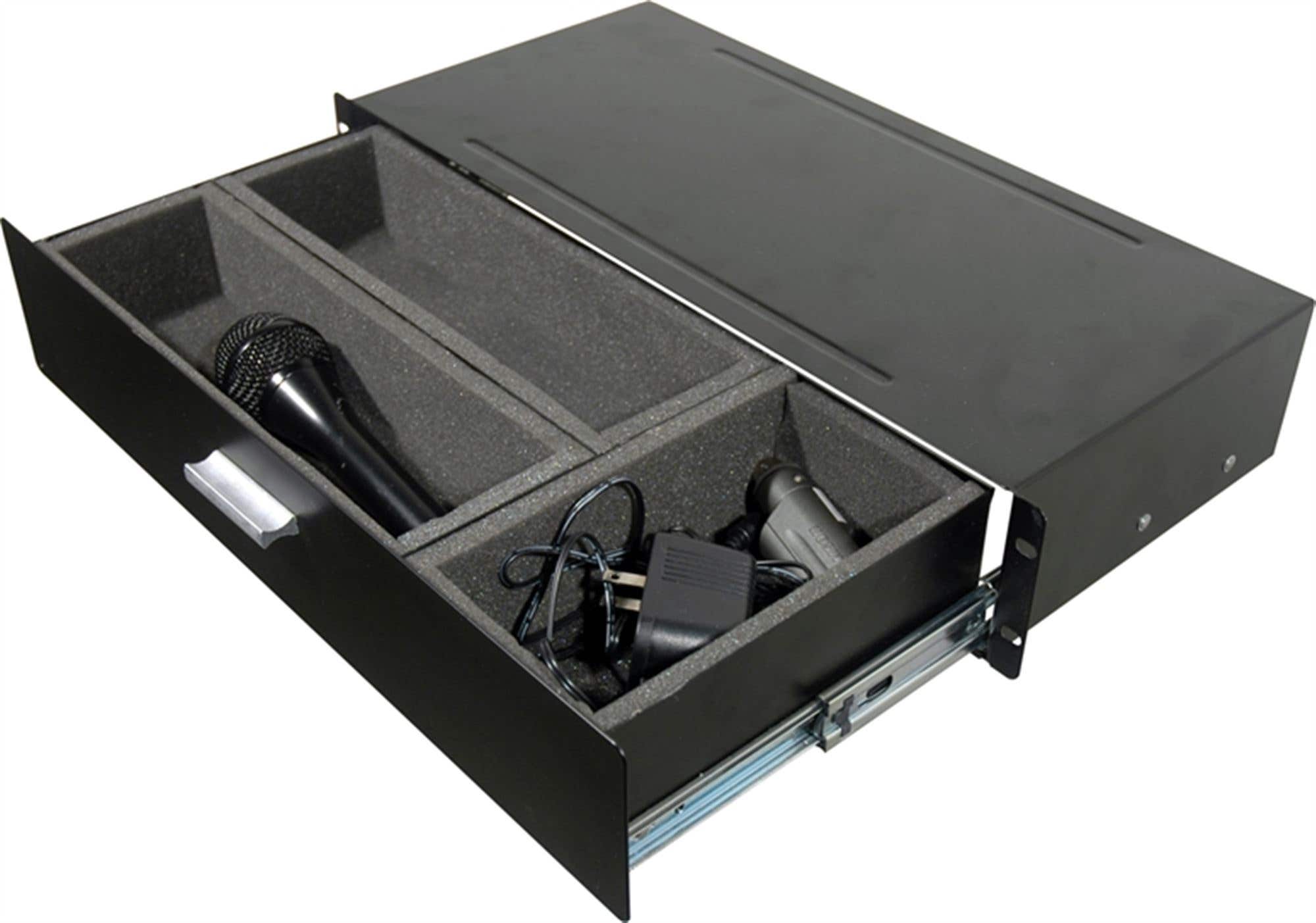 Grundorf 75110 Compact Rack Drawer for Wireless Racks