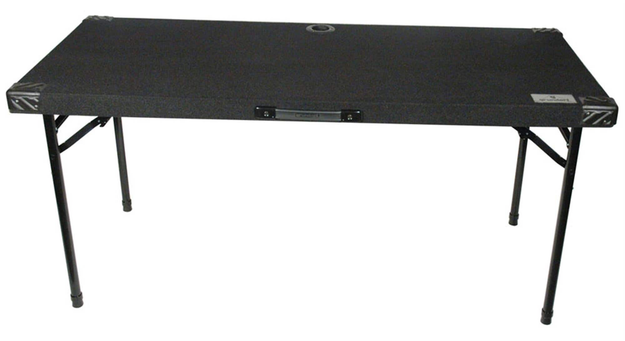 Grundorf AT5422 Adjustable Height Carpeted Table 54" x 22"