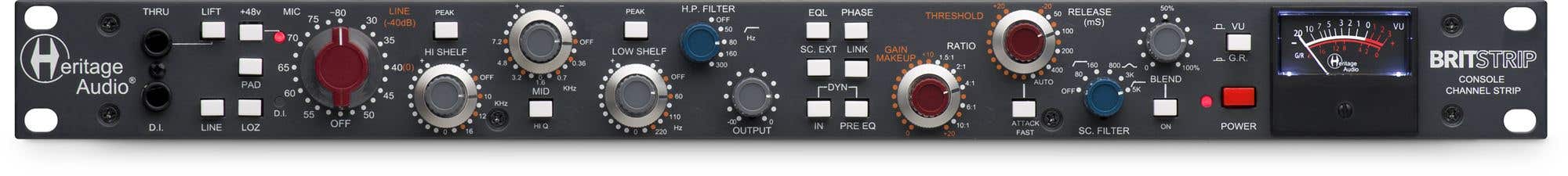 Heritage Audio Britstrip Microphone Channel Strip