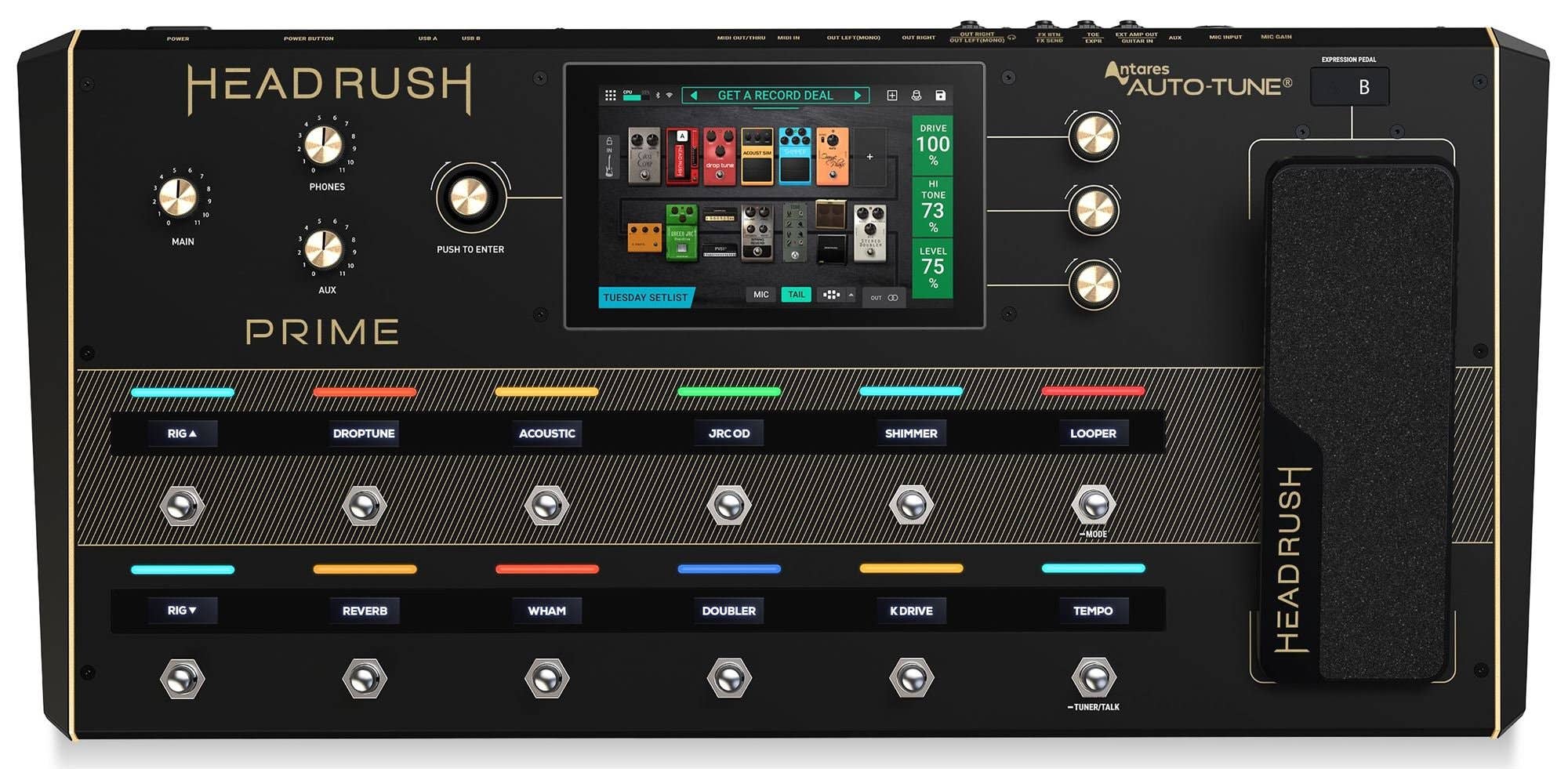 Headrush Prime Guitar Multi FX Amp Modeler and Vocal Processor