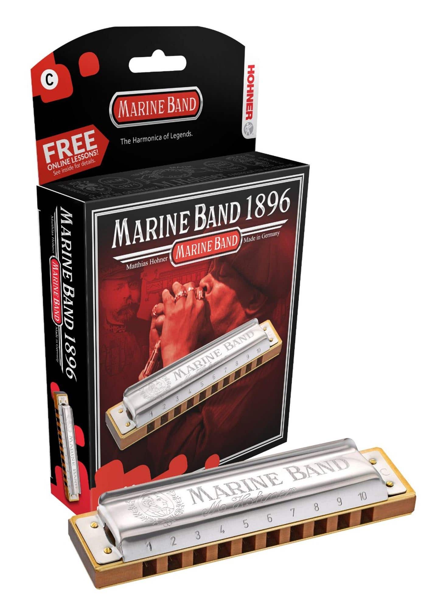 Hohner 1896BX-NMGS Marine Band Harmonica