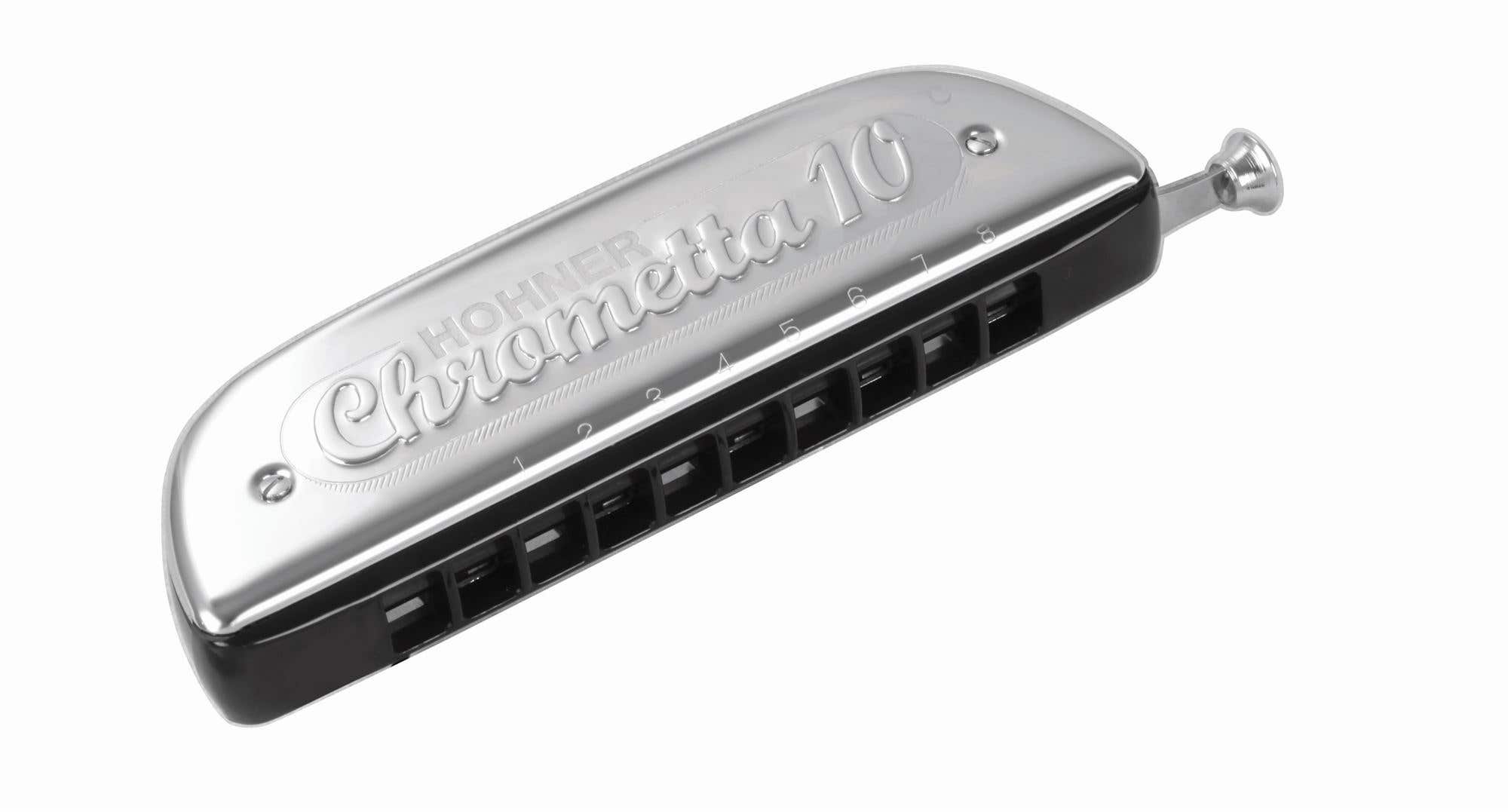 Hohner 253-C Chrometta 10 Chromatic Harmonica