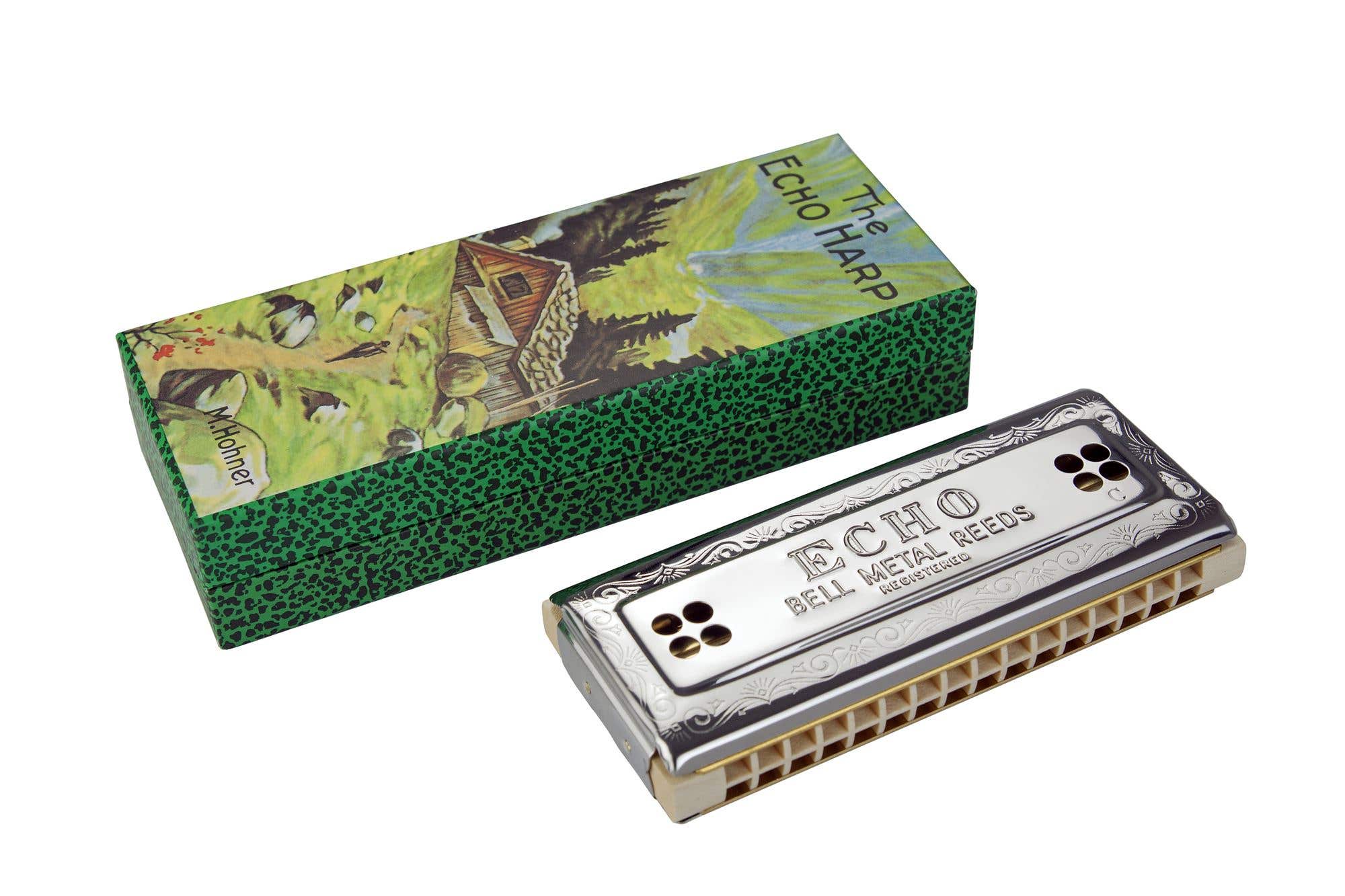 Hohner 54-C/G Echo 54 Tremolo Harmonica