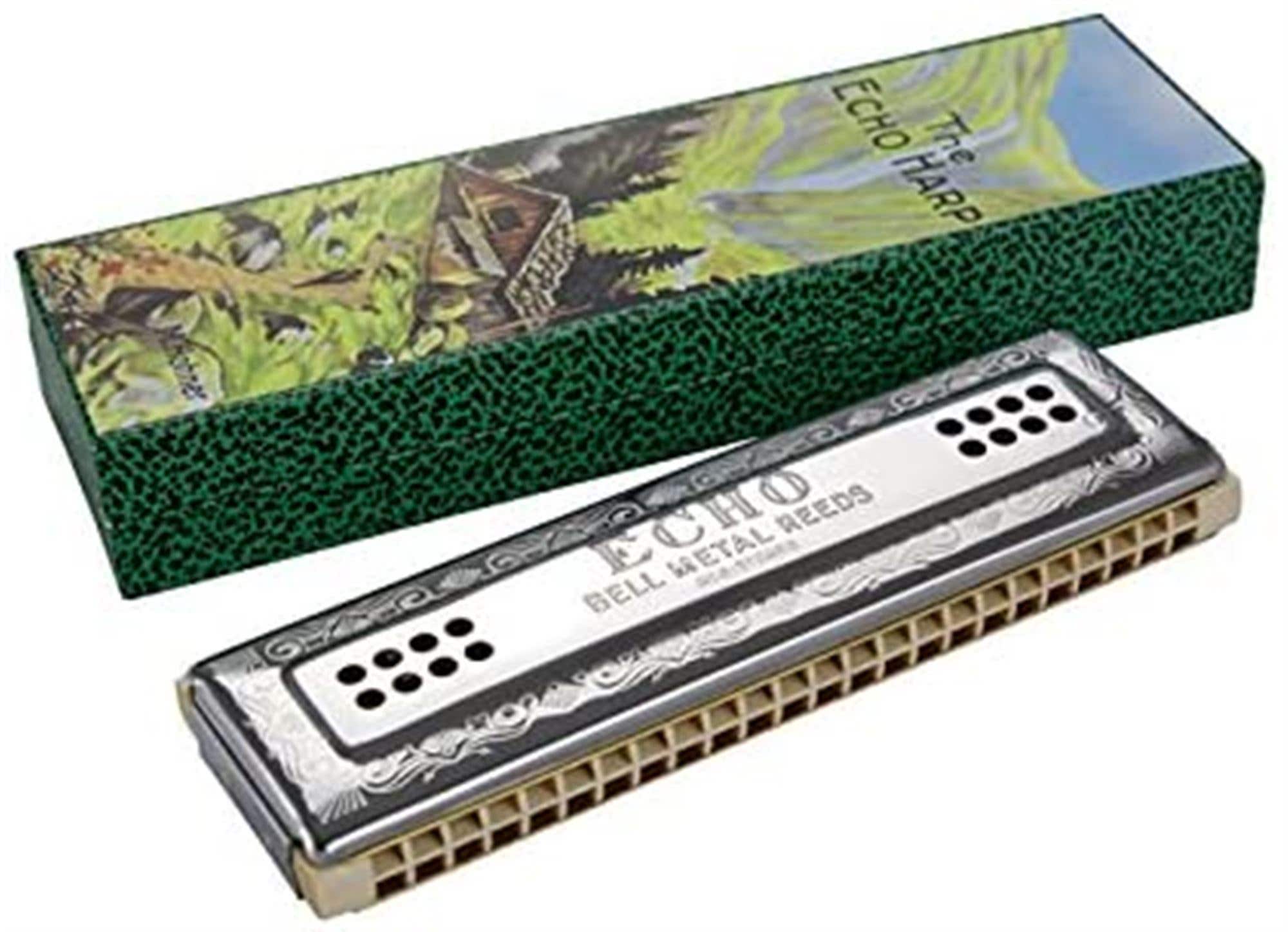 Hohner 56-C/G Echo 56 Tremolo Harmonica