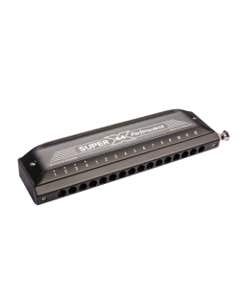 Hohner M758601 Super 64X Chromatic Harmonica