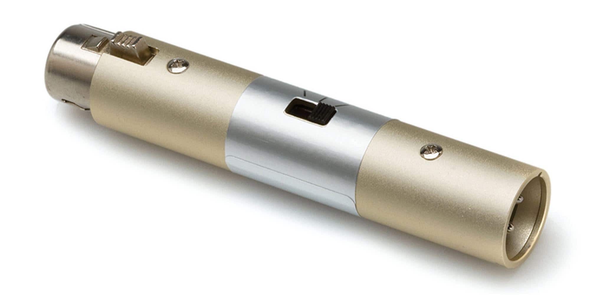 Hosa ATT448 Input Attenuator XLR Female to XLR Male