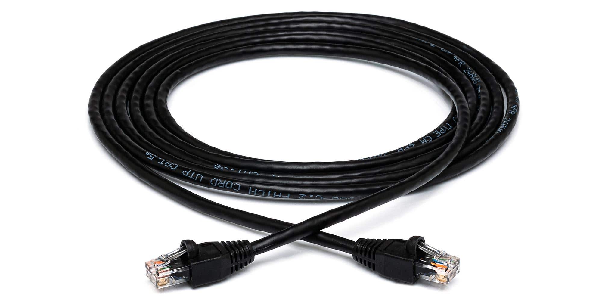 Hosa CAT-500BK Cat 5e Cable