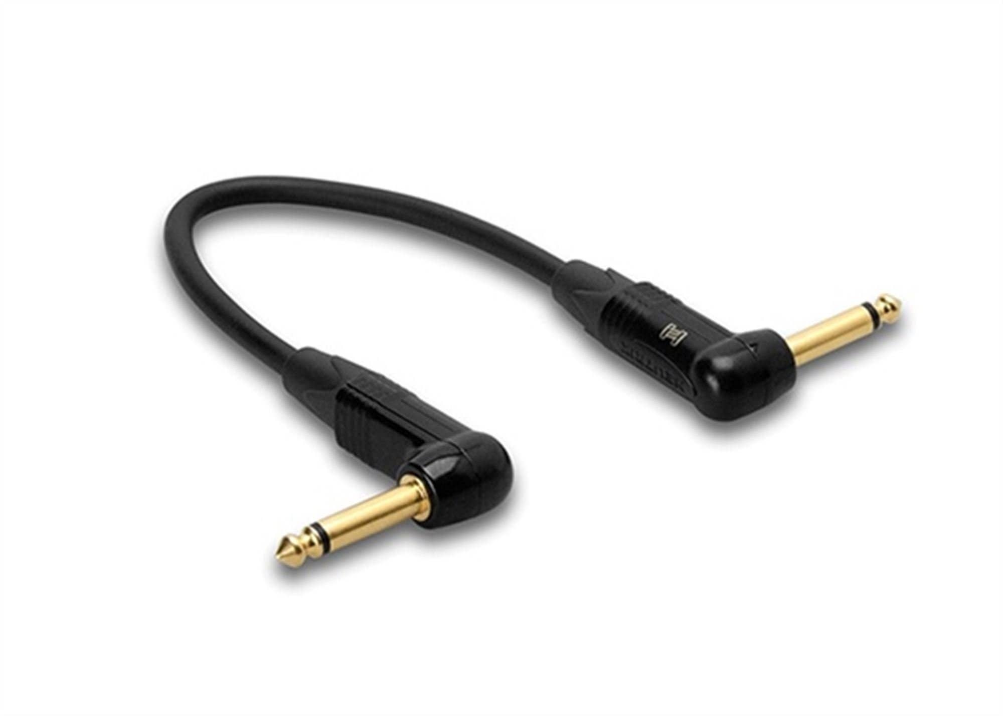Hosa CGK Edge Guitar Cables with Right Angle Connectors
