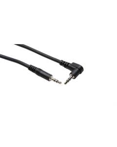 Hosa CMM103R Stereo Interconnect 3.5mm Right Angle to Straight