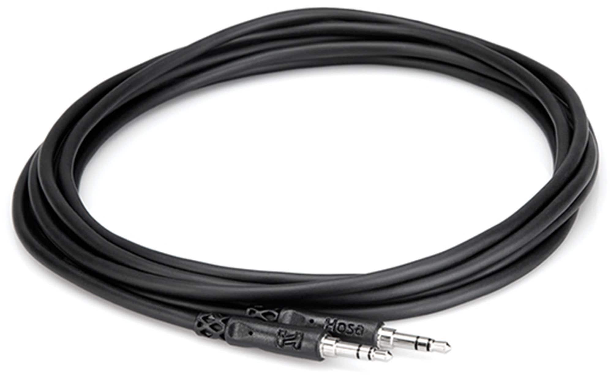 Hosa CMM105 Stereo Interconnect 3.5mm Straight 5 Foot