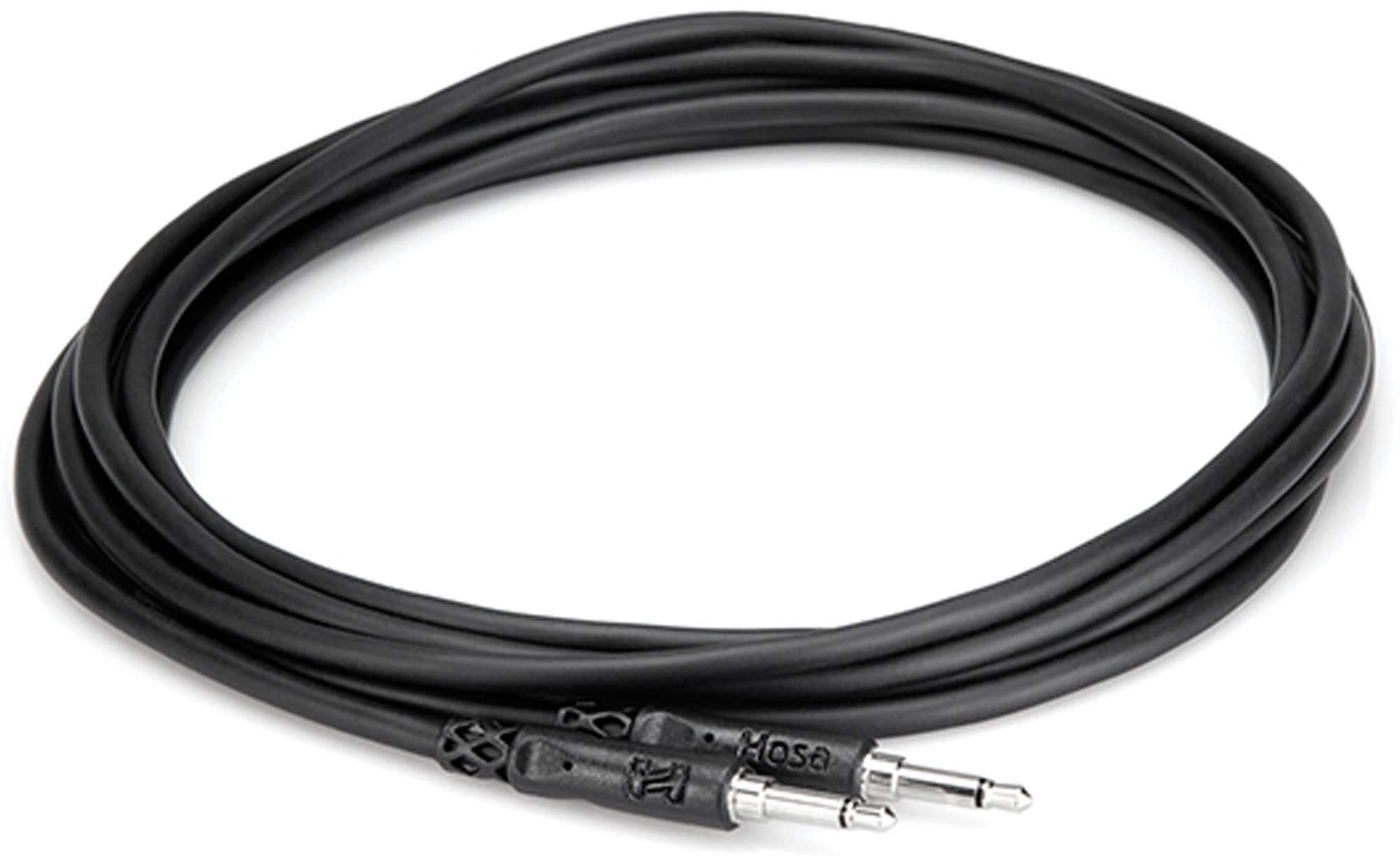 Hosa CMM-300 Mono Interconnect 3.5 mm Tip Sleeve to Tip Sleeve