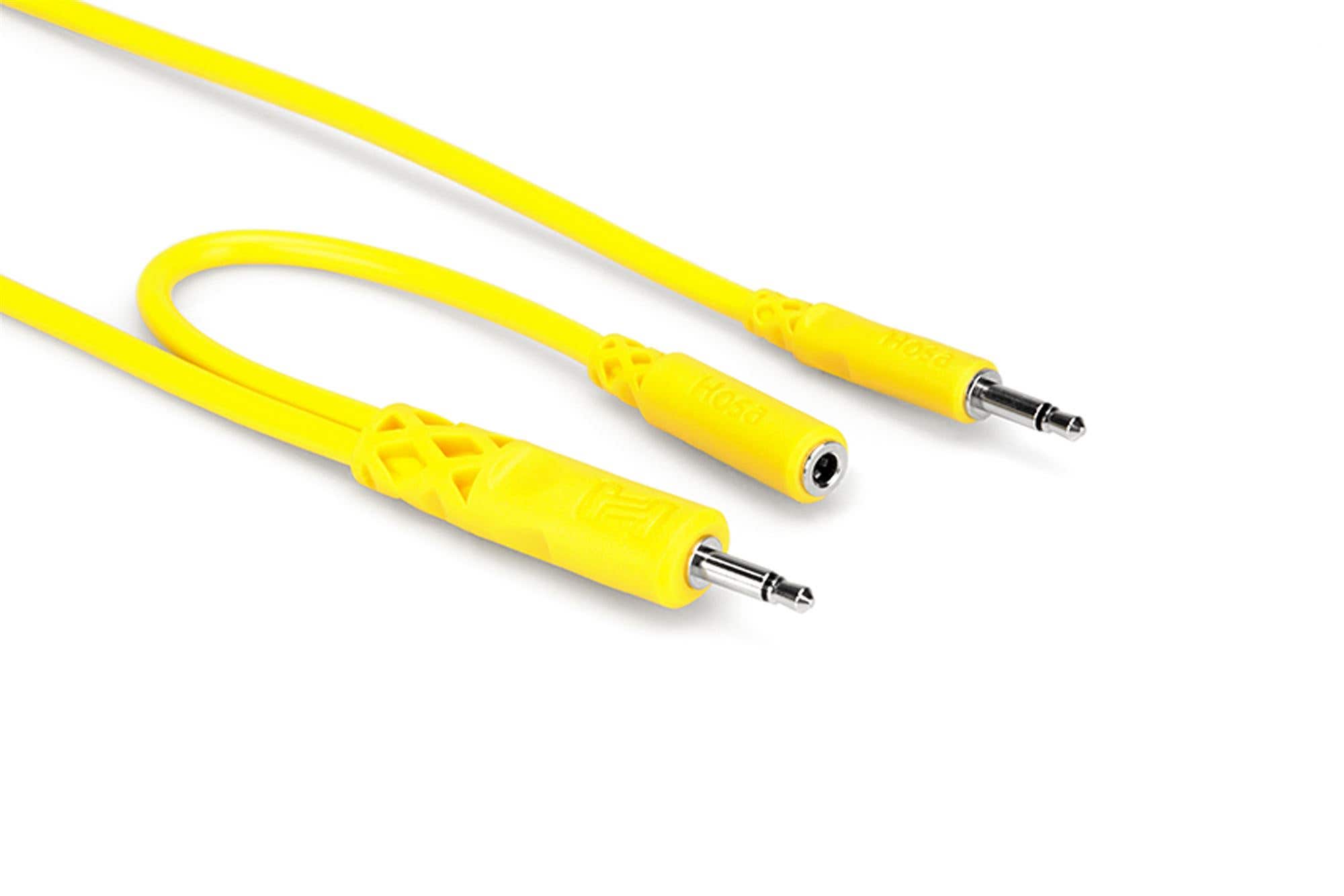 Hosa CMM-545Y Hopscotch Patch Cable 5 Pack