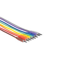 Hosa CMM-890 Unbalanced Patch Cables Mini TS to Same 3 Foot