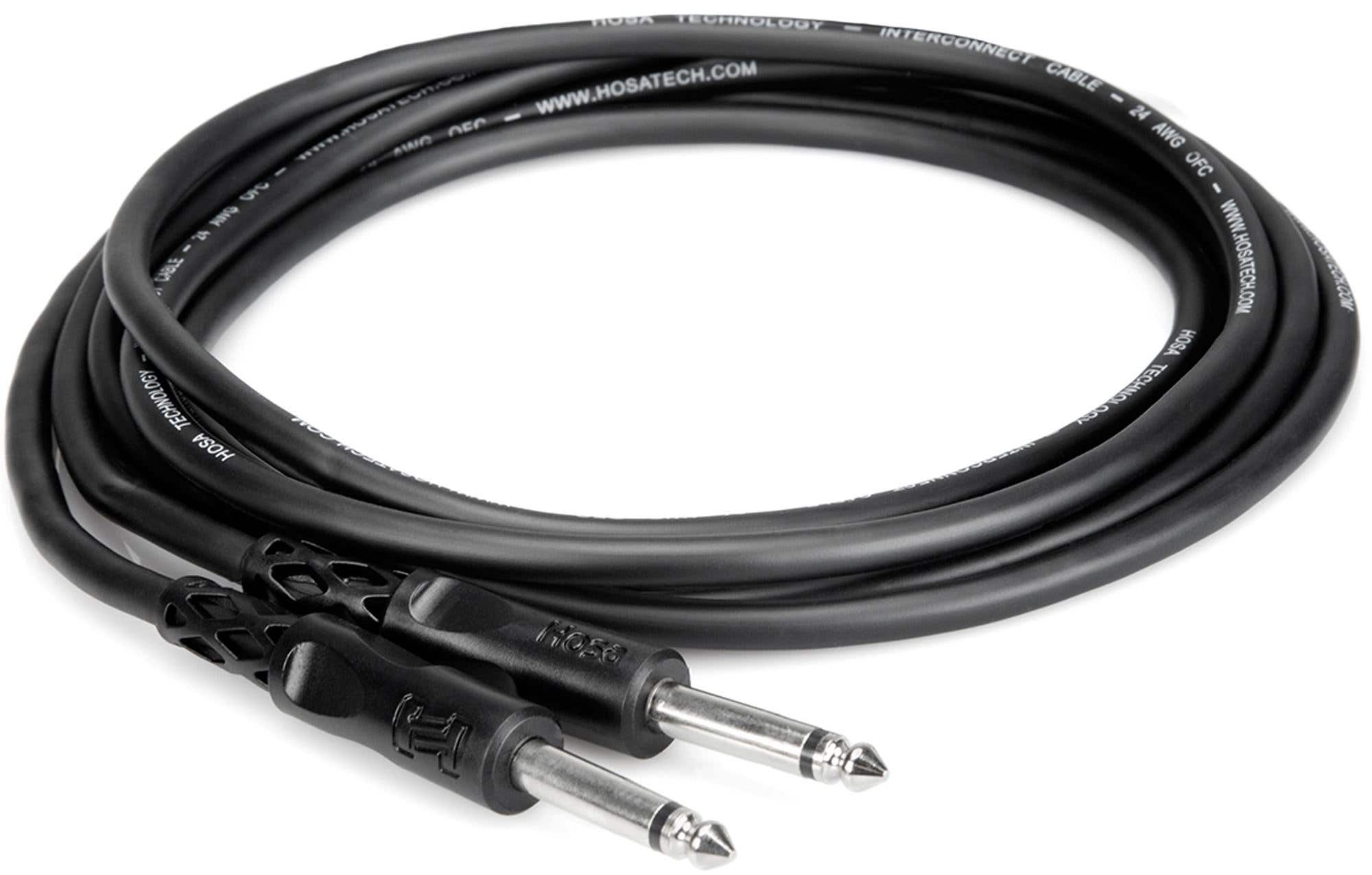 Hosa CPP-115 Unbalanced Interconnect Cable 15'