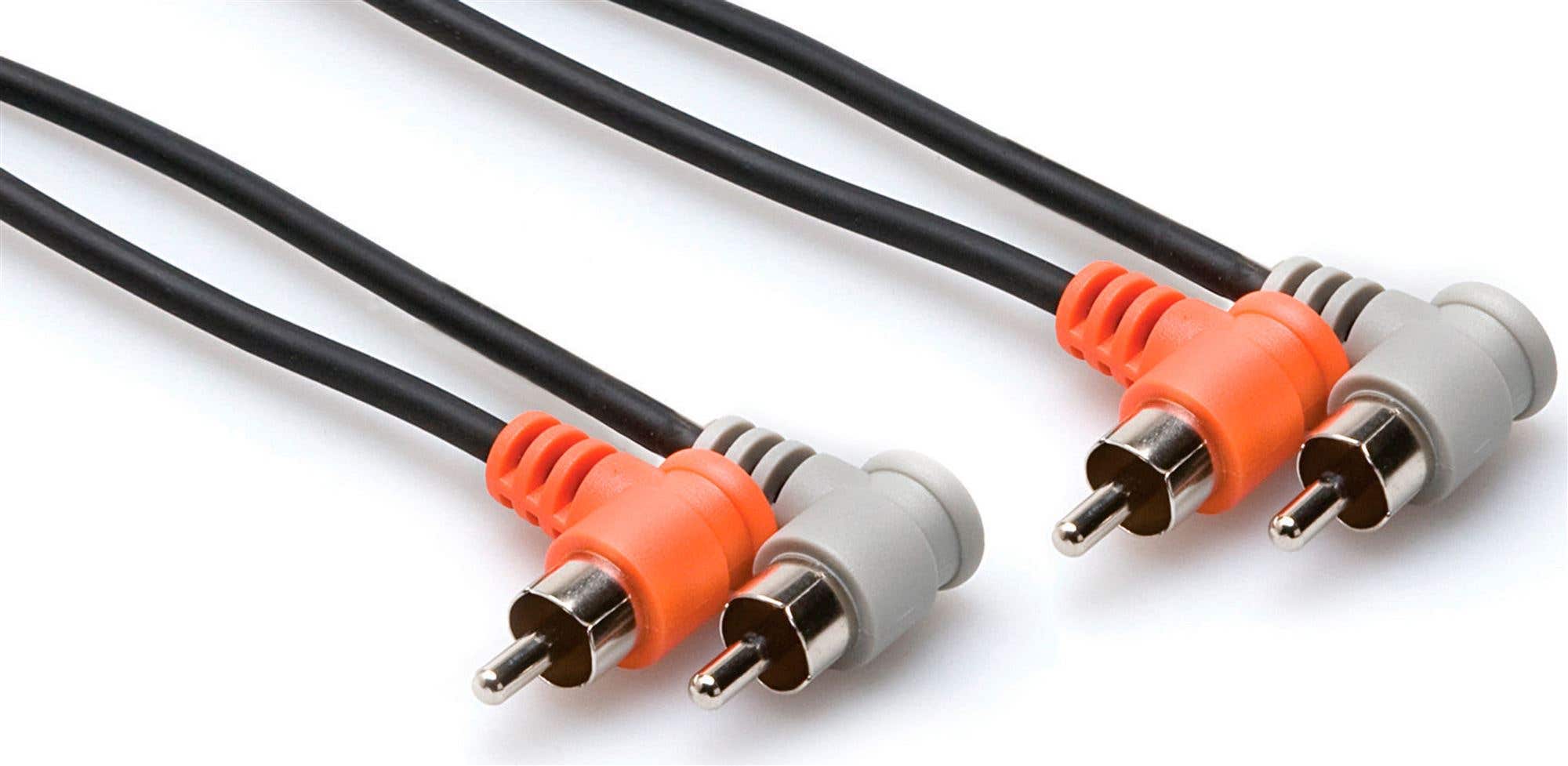 Hosa CRA-201RR RCA Stereo Interconnect Cable 1 meter
