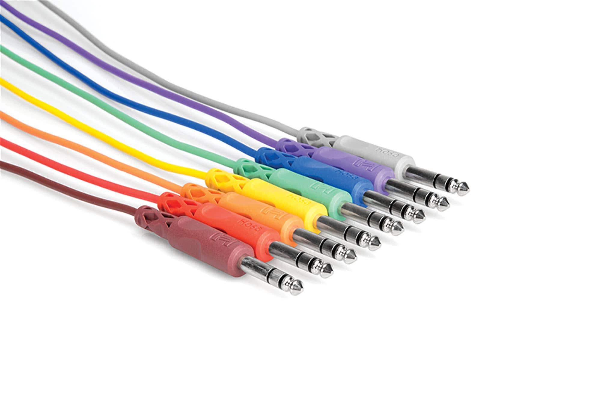 Hosa CSS-890 Balanced Patch Cables 1/4" TRS to Same 3 Foot