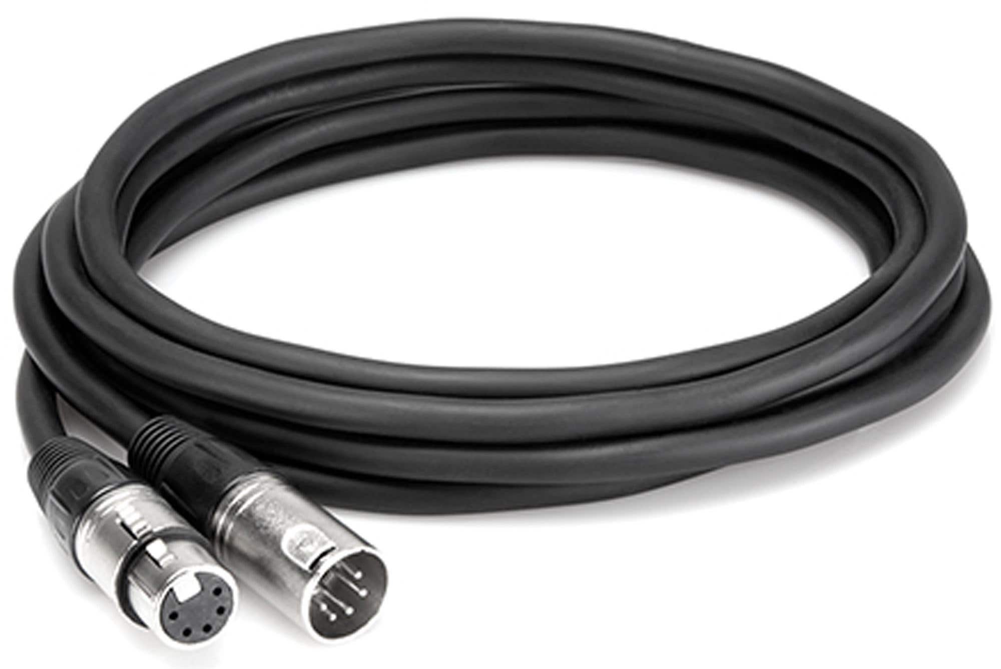 Hosa DMX-005 4-Conductor 120 Ohm XLR DMX Cable 5ft