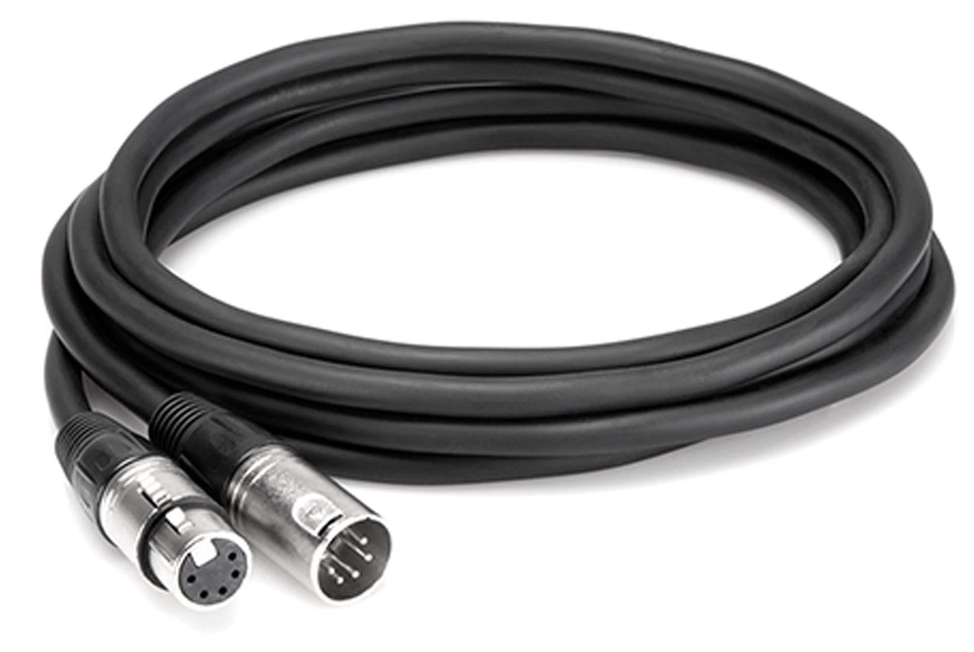 Hosa DMX-010 DMX512 Cable XLR5M to XLR5F